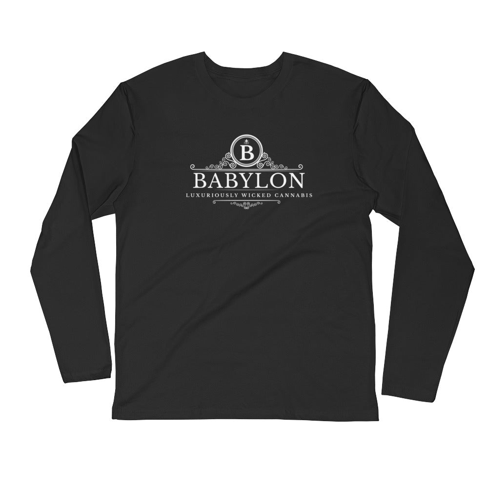 Babylon...Long Sleeve Fitted Crew