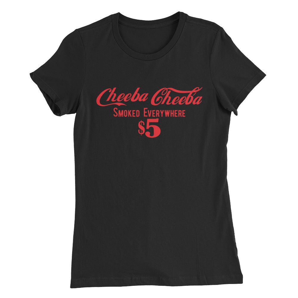 Cheeba....Bella + Canvas 6004 Women's The Favorite Tee with Tear Away Label