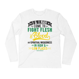 Flesh & Blood...Long Sleeve Fitted Crew