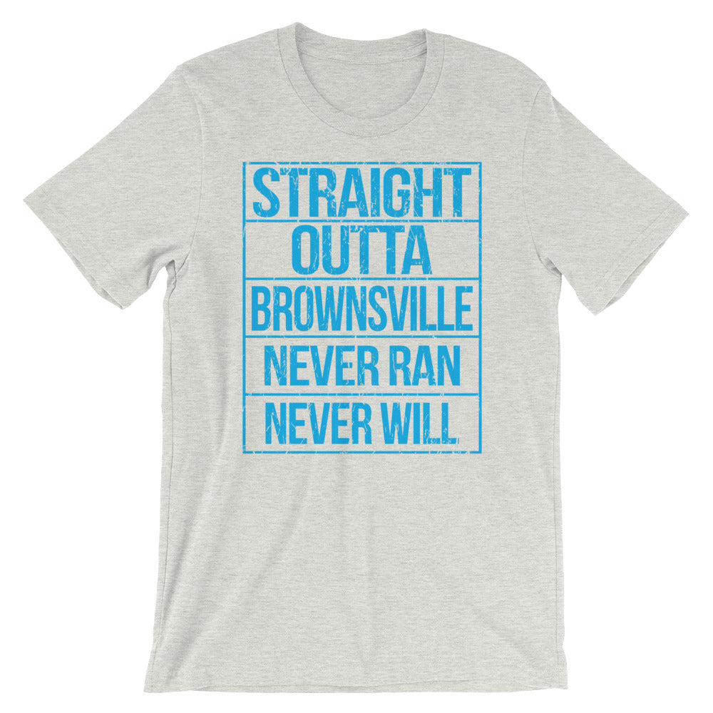 Brownsville....Bella + Canvas 3001 Unisex Short Sleeve Jersey T-Shirt with Tear Away Label