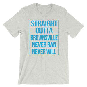 Brownsville....Bella + Canvas 3001 Unisex Short Sleeve Jersey T-Shirt with Tear Away Label