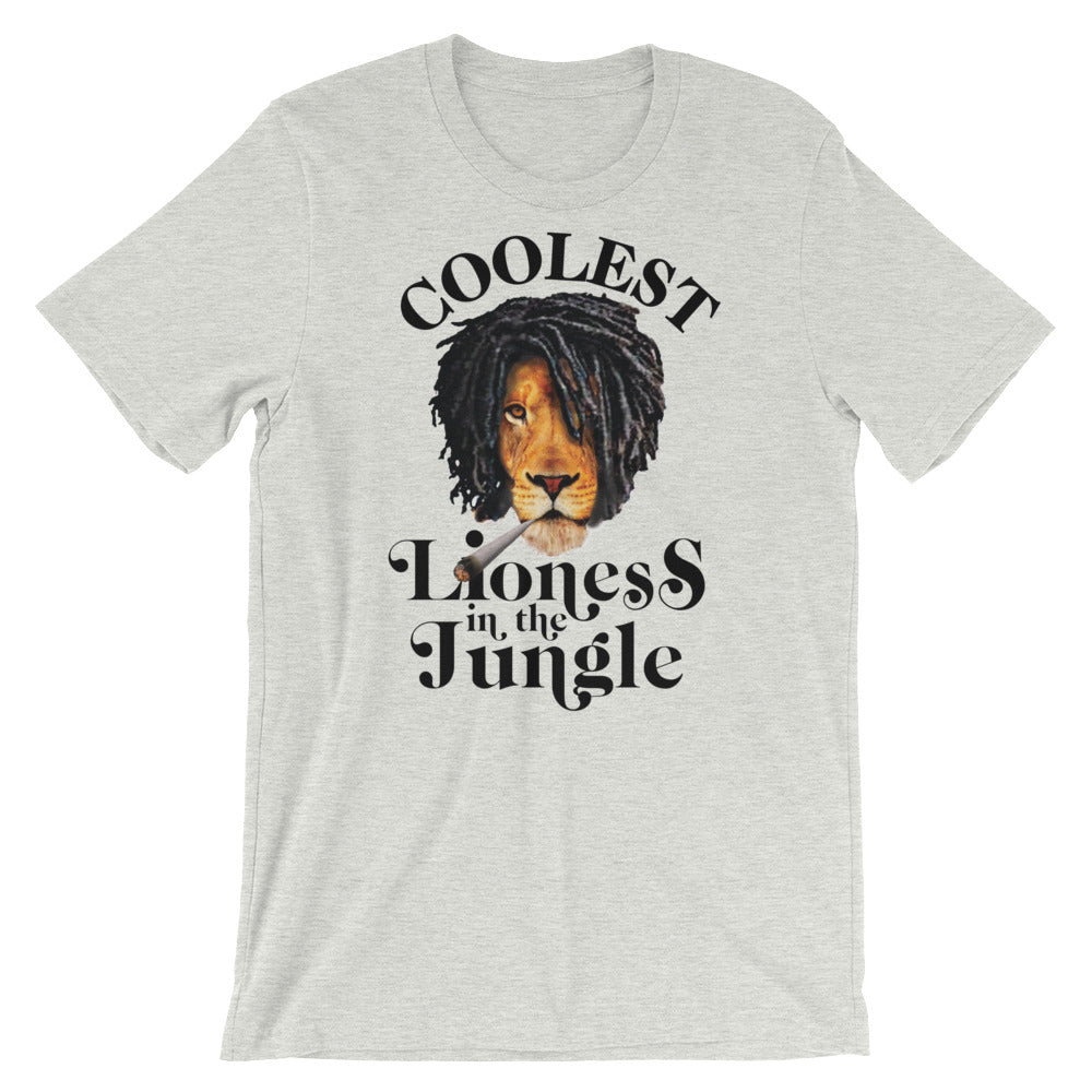 Coolest Lioness,,,Short-Sleeve Unisex T-Shirt