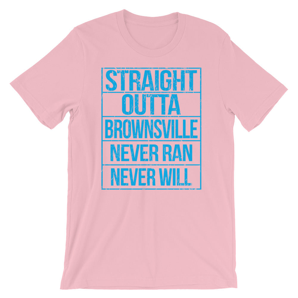 Brownsville....Bella + Canvas 3001 Unisex Short Sleeve Jersey T-Shirt with Tear Away Label