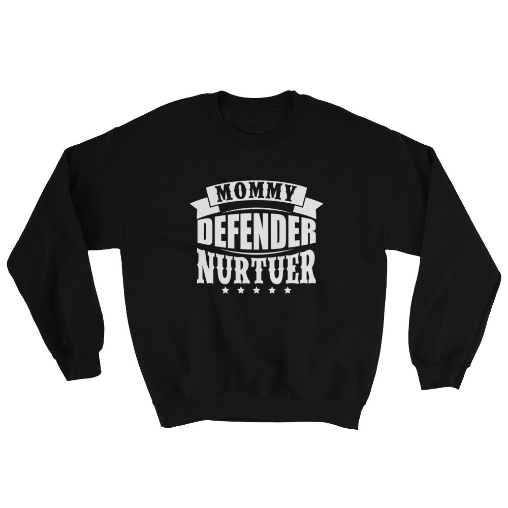 Mommy Defender....Gildan 18000 Unisex Heavy Blend Crewneck Sweatshirt