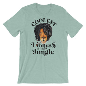 Coolest Lioness,,,Short-Sleeve Unisex T-Shirt