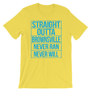 Brownsville....Bella + Canvas 3001 Unisex Short Sleeve Jersey T-Shirt with Tear Away Label
