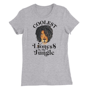 Coolest  Lioness....Women’s Slim Fit T-Shirt