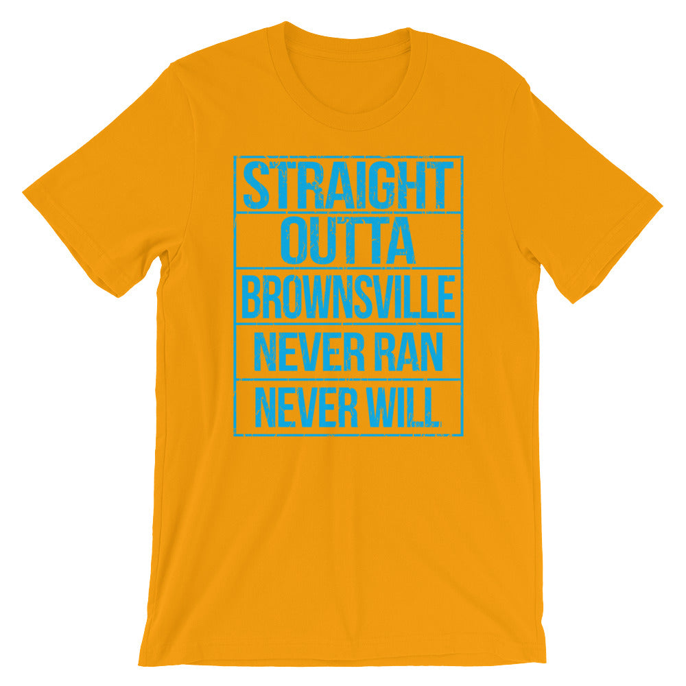 Brownsville....Bella + Canvas 3001 Unisex Short Sleeve Jersey T-Shirt with Tear Away Label