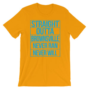 Brownsville....Bella + Canvas 3001 Unisex Short Sleeve Jersey T-Shirt with Tear Away Label