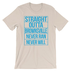 Brownsville....Bella + Canvas 3001 Unisex Short Sleeve Jersey T-Shirt with Tear Away Label