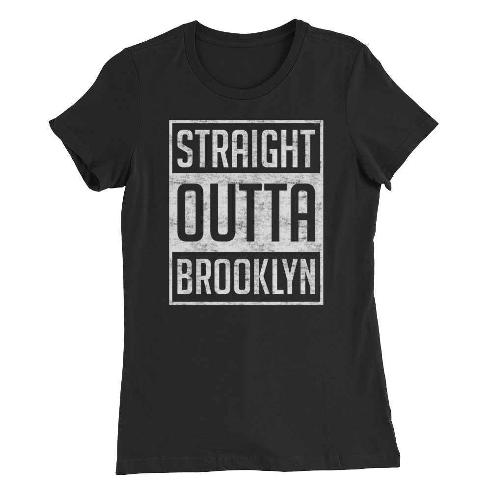 Straight Outta...Women’s Slim Fit T-Shirt