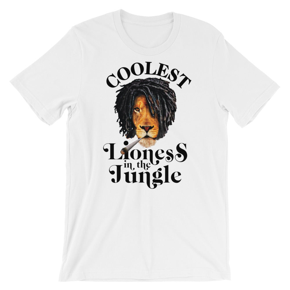 Coolest Lioness,,,Short-Sleeve Unisex T-Shirt