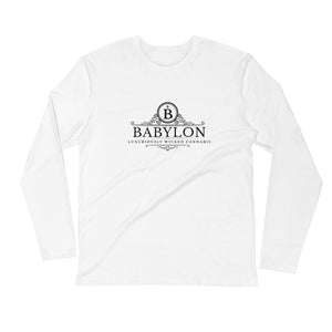 Babylon...Long Sleeve Fitted Crew