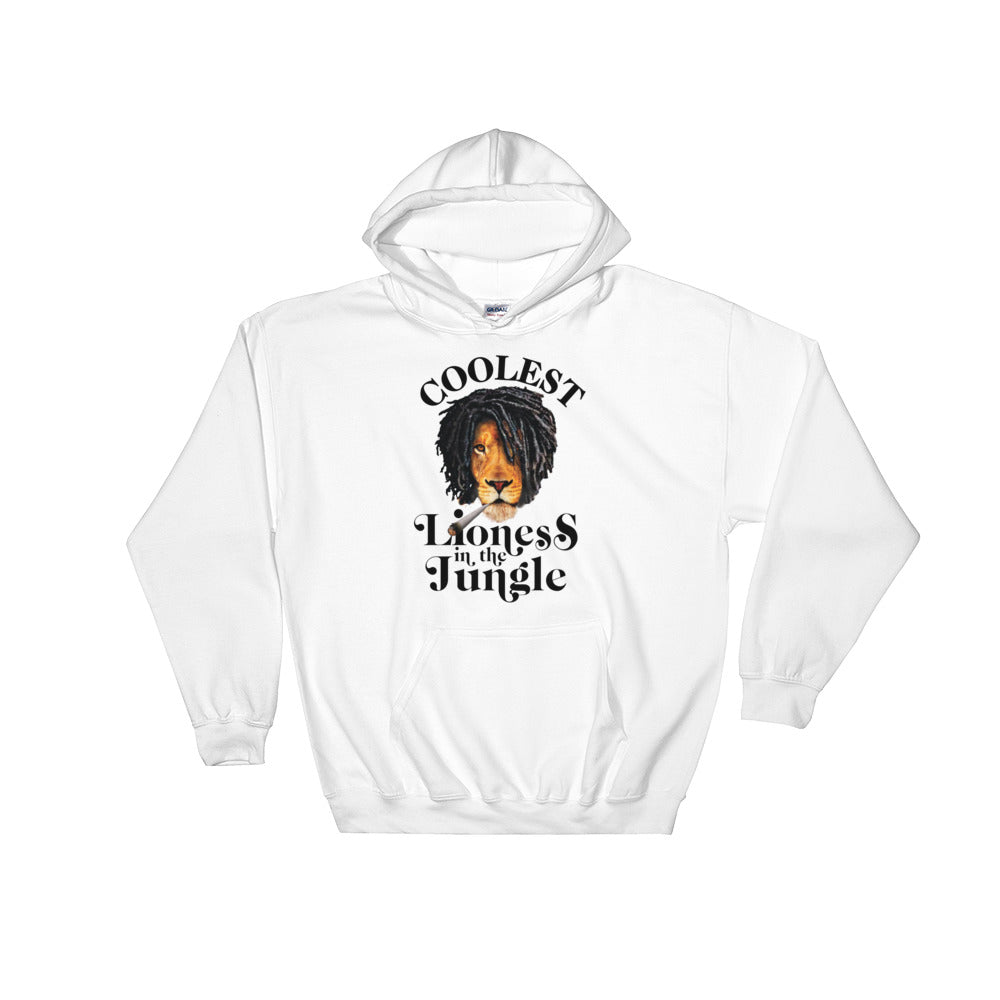 Coolest Lioness....Hooded Sweatshirt